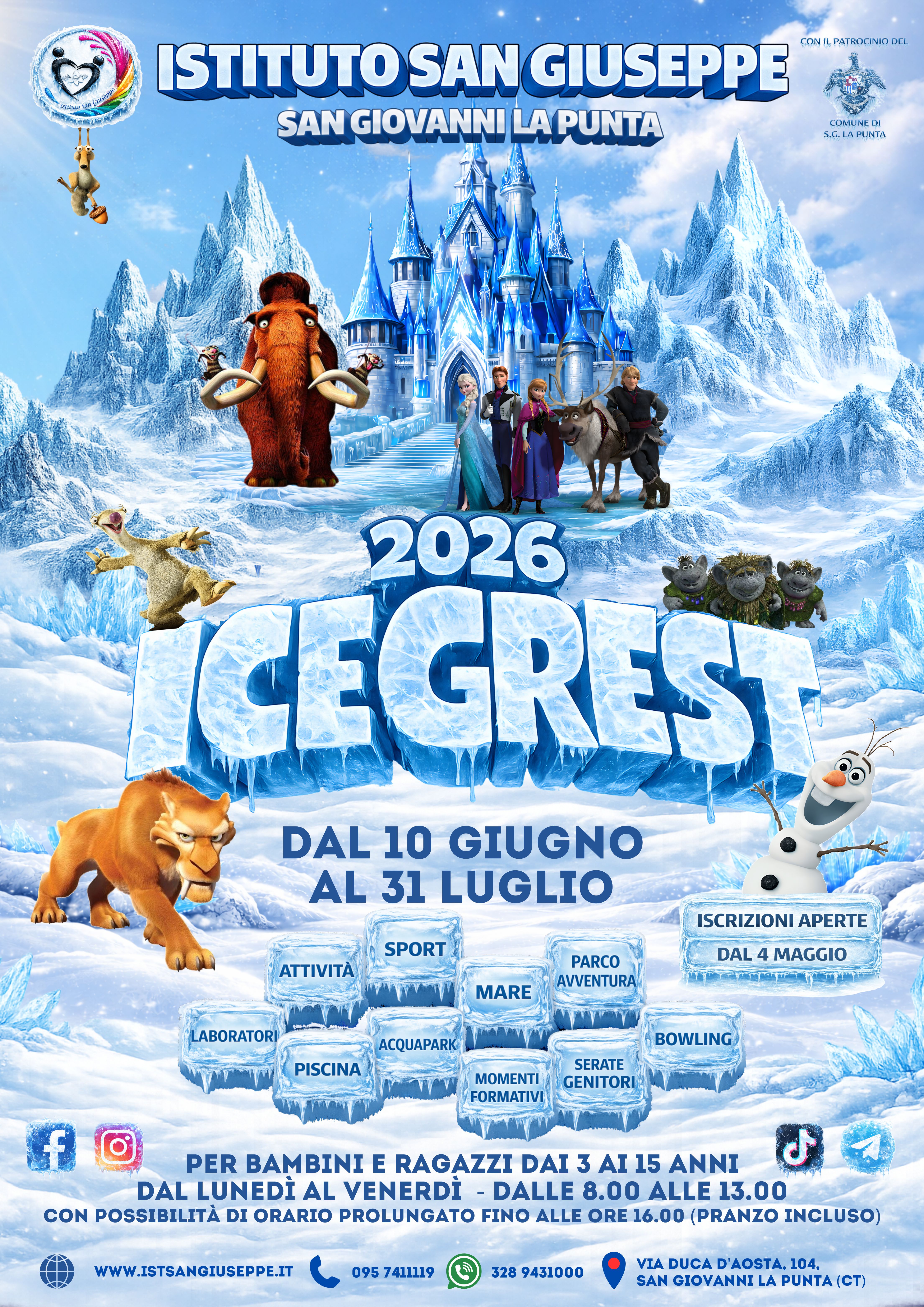 ICE GREST 2026 — Locandina
