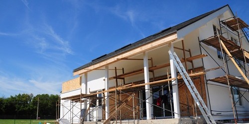 Casa in costruzione